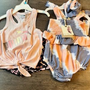 NWT⚡️2 outfits girls